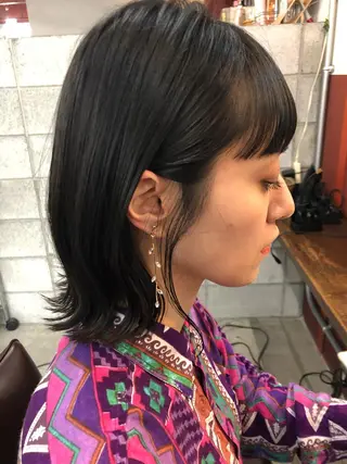 ショート 藤本 夢のヘアスタイル