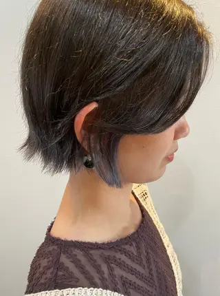 ショート カラー 𝘒𝘺𝘰𝘬𝘢 🌿のヘアスタイル