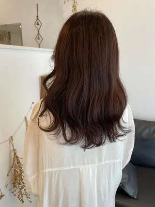 セミロング カラー m ā l o.🌷 サカモトマイコのヘアスタイル