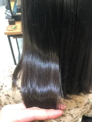 セミロング カラー パーマ ヘアアレンジ メンズ キッズ ネイル マツエク・マツパ EnBlesS西宮 マンツーマン神道有基のヘアスタイル