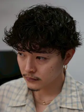 ショート パーマ メンズ 💈メンズフェード 特化DAIYA💈の眉毛・アイブロウイメージ