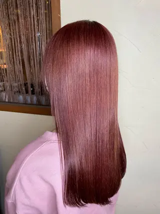 ロング カラー パーマ ヘアアレンジ メンズ キッズ ネイル マツエク・マツパ 🌈髪質改善・美髪矯 正・平野瀬乃🌈のヘアスタイル