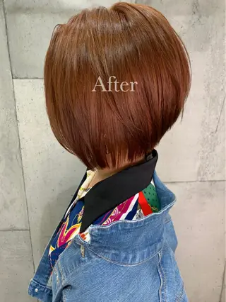 ショート カラー Mikuri 【Little】のヘアスタイル