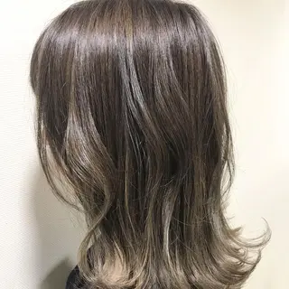 ミディアム カラー 北川 泰之のヘアスタイル