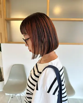 ミディアム カラー 吉田 浩太郎のヘアスタイル