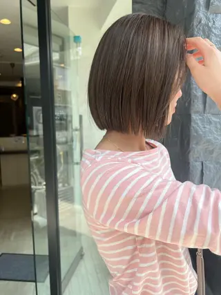 ショート 新川 樹里のヘアスタイル