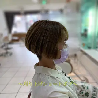 ショート カラー ~増田 勇輝~のヘアスタイル