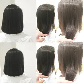 ミディアム カラー パーマ ヘアアレンジ ネイル キッズ メンズ マツエク・マツパ MEGUMI megumiのヘアスタイル