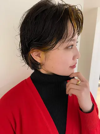 ミディアム oma　袮次金 鈴香のヘアスタイル