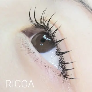 マツエク・マツパ RICOA 酒井のマツエク・マツパデザイン
