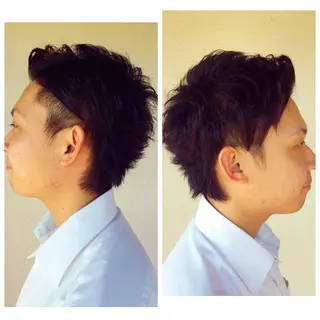ショート メンズ 松本 剛成のヘアスタイル