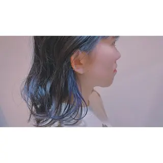 ミディアム カラー 齊藤 賢祐のヘアスタイル