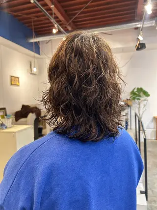 パーマ ORe'S　HAIR BE GLaD所属・ORe'S HAIR BE　GLaDまなみのヘアスタイル