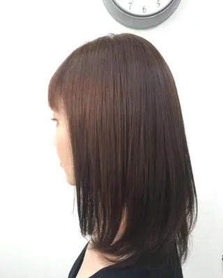 ミディアム hama yukiのヘアスタイル