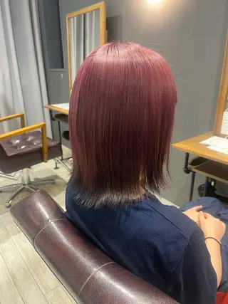 ミディアム カラー 🫧鈴木ちゃん🫧 似合わせカラーのヘアスタイル