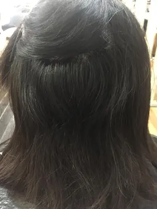 パーマ 中山 ルミ子のヘアスタイル