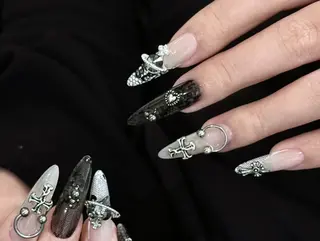 ネイル By moonネイル 🌷ワンホン/韓国風のネイルデザイン