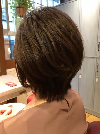 ショート いのうえ みわこのヘアスタイル