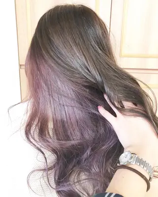 セミロング カラー ヘアアレンジ 🌼圧倒的な口コミ数 BRAVE柏東口のヘアスタイル