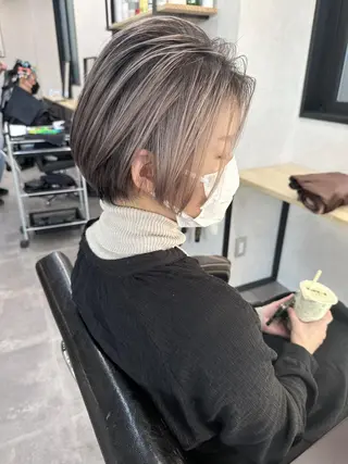 ショート カラー パーマ ヘアアレンジ 💎lino _by _ACNE💎 🧸のヘアスタイル
