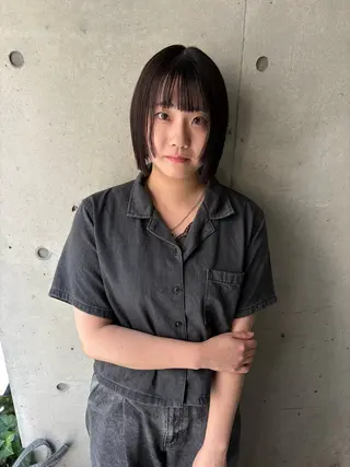 ショート 【美ボブ.艶カラー. 梅田茶屋町】midoのヘアスタイル