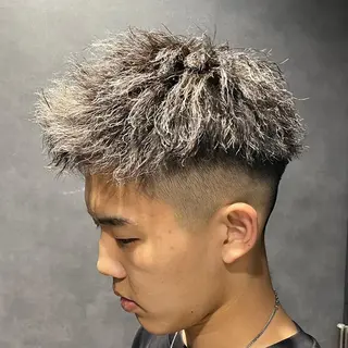 メンズ 🔥大人の色気パーマ メンズヘア特化🔥のヘアスタイル