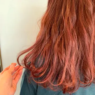 ロング カラー SAKINO. ベージュカラーのヘアスタイル