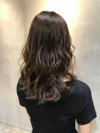 ミディアム カラー ヘアアレンジ 小林 佳祐のヘアスタイル