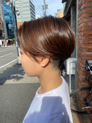ショート 🍀透明感抜群🍀/ ハイトーンカラーのヘアスタイル