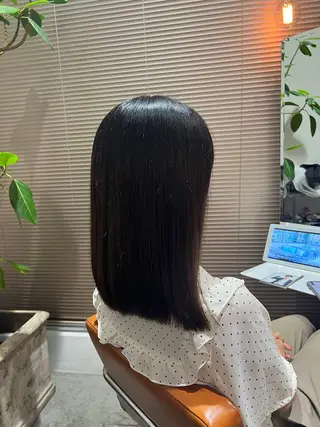 セミロング 🌷ショートレイヤー ヘッドスパ🌷鈴木のヘアスタイル