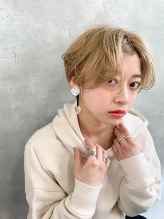 ショート fit stand /HIIRAGIのヘアスタイル