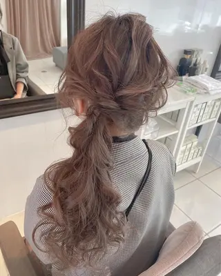 ロング ヘアアレンジ キッズ ヘアメイク10年から 美容師💄Anriのヘアスタイル