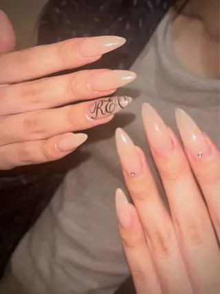 ネイル ️🩵Merci Miyu 南堀江️のネイルデザイン