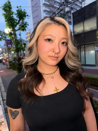 ロング ツヤ重視 ワンカラー🫧Mioのヘアスタイル