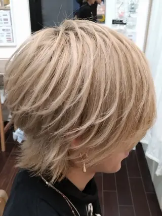 メンズ ヘアアレンジ 心斎橋/セットサロン /ボイボイのヘアスタイル