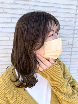 ミディアム foglia所属・foglia🌼 根本結衣のヘアスタイル