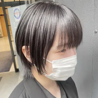 ショート カラー マンツーマン女性 美容師 奏のヘアスタイル