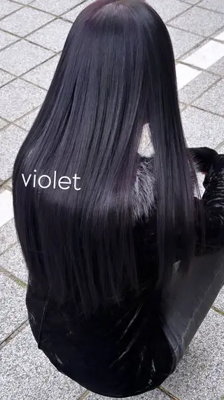 ロング カラー 🍓ハイトーンカラー 🎀nene🍓のヘアスタイル