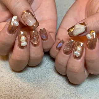 ネイル 自由が丘サロン あやめ💅のネイルデザイン