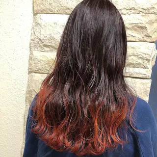 ロング カラー ヘアアレンジ メンズ キッズ ネイル マツエク・マツパ 透明感カラー🤎 ゆりのヘアスタイル