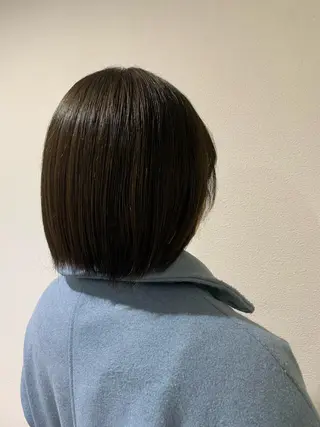 ミディアム lena🎀 透明感カラー/韓国風のヘアスタイル