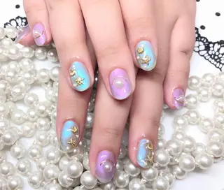 ネイル マジック ミラーのネイルデザイン