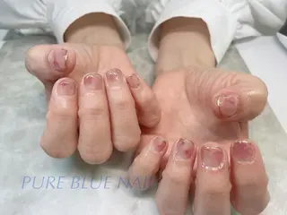 ネイル PURE BLUE NAILのネイルデザイン