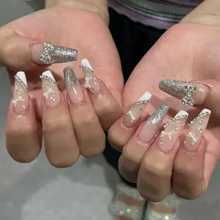 ネイル IROHA NAIL Kurumi🪽🫧のネイルデザイン