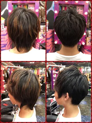 ショート メンズ 今泉 周のヘアスタイル