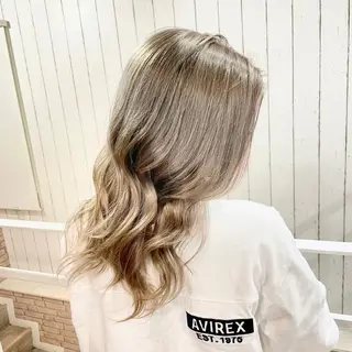 ロング カラー ヘアアレンジ 池袋髪質改善×レイヤ ー専門MATSUのヘアスタイル