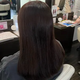 ロング カラー 小林 那奈のヘアスタイル
