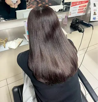 ロング 髪質改善 💠 韓国風うる艶/シオリのヘアスタイル
