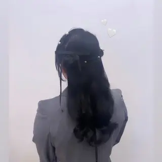 ロング 大塚 華のヘアスタイル