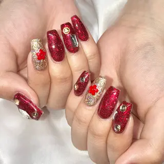 ネイル Nail ヌシん家 AKANEのネイルデザイン
